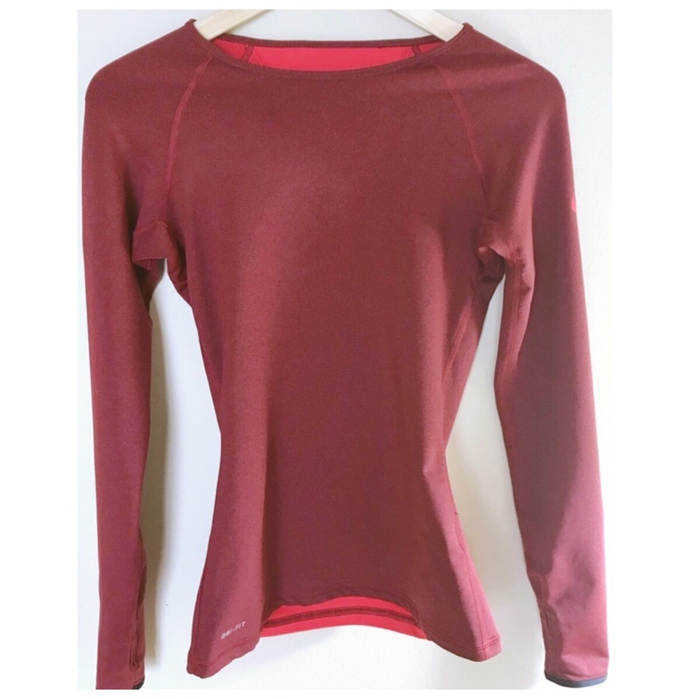 Nike pro long sleeve running shirt